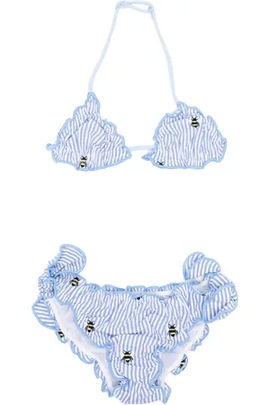 MC2 SAINT BARTH Robe à abeille brodée