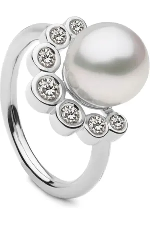 Autore Bague sertie de perles