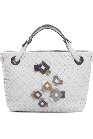 Bottega Veneta Sac porté épaule en cuir Intrecciato