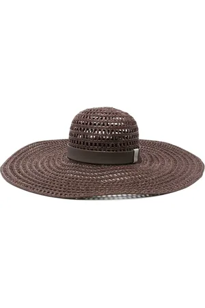 PESERICO SIGN Chapeau à design trissé