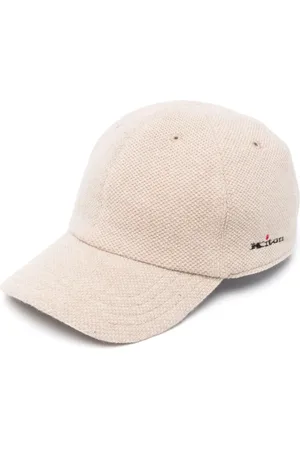 Kiton Casquette en cachemire à logo brodé