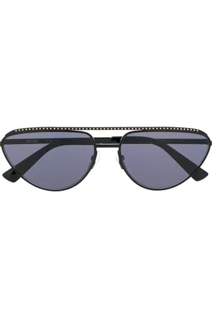 Moschino Lunettes de soleil à monture papillon