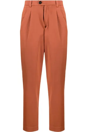 Cruciani Pantalon fuselé à design plissé
