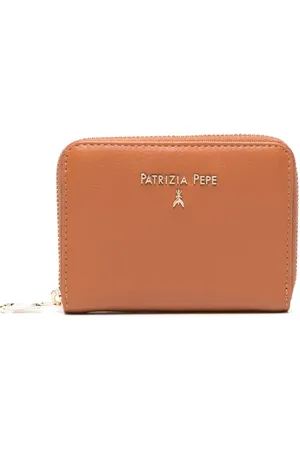 Patrizia Pepe Porte-monnaie zippé à plaque logo