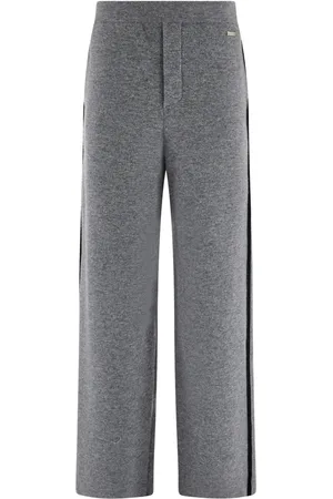 Salvatore Ferragamo Pantalon à plaque logo