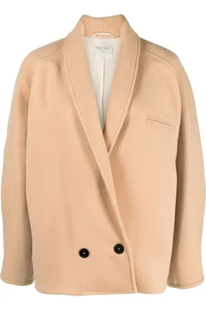 FORTE FORTE Trench crop à boutonnière croisée