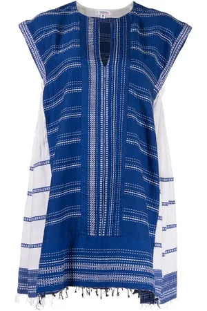 Lemlem Robe-caftan Inku à coupe courte