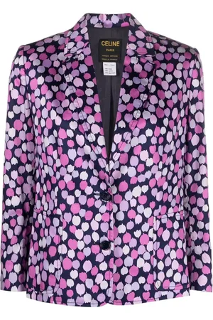 Céline Blazer à simple boutonnage (années 1980)