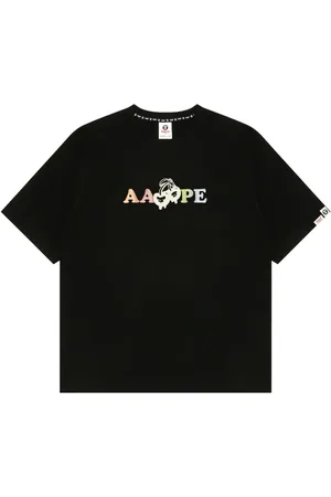 A Bathing Ape T-shirt à cerises imprimées