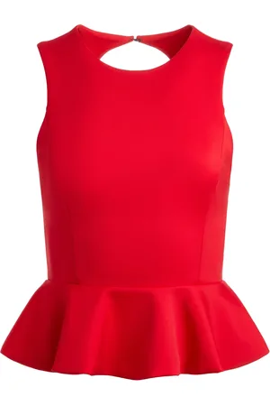 ALICE+OLIVIA Haut péplum Poppy