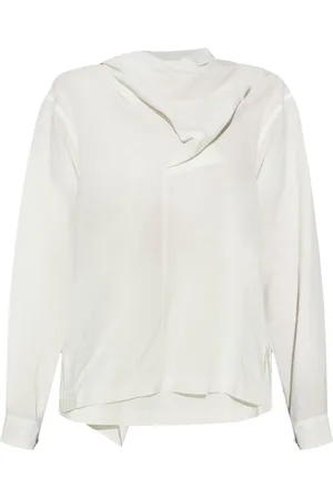 Issey Miyake Blouse à design drapé