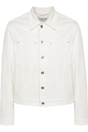 Lanvin Veste en jean à patch logo