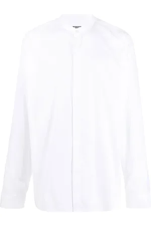 Balmain Chemise en coton à manches longues