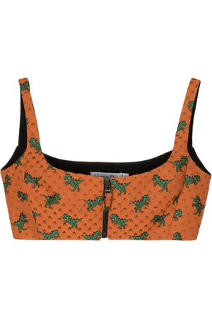 Dior Haut crop à broderies