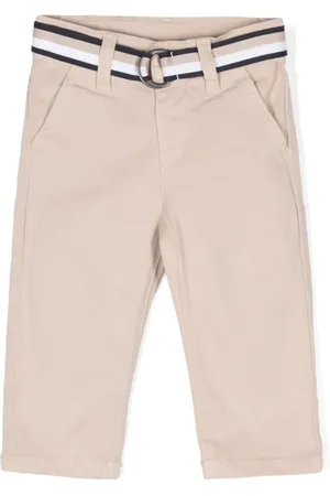 PATACHOU Pantalon ceinturé à logo brodé