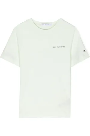 Calvin Klein T-shirt en coton à logo imprimé