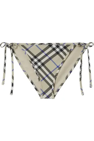 Burberry Bas de bikini à motif Vintage Check