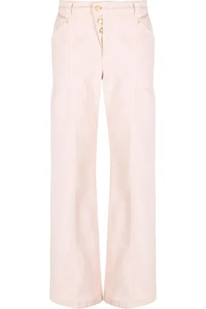 Tom Ford Pantalon en coton à coupe droite