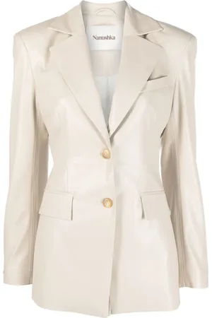 Nanushka Blazer Hathi à simple boutonnage