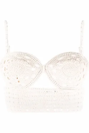 MAGDA BUTRYM Haut crop en maille