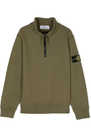 Stone Island Sweat en coton à motif Compass