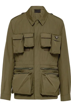 Prada Veste militaire à poches multiples