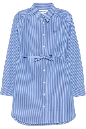 Chocoolate Robe-chemise à rayures