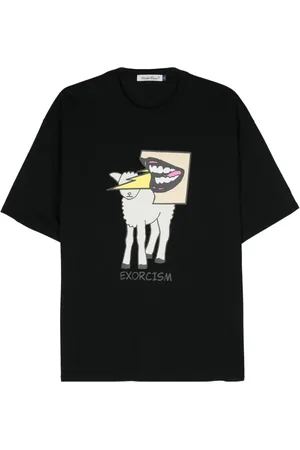 UNDERCOVER T-shirt en coton à imprimé graphique