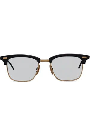 Thom Browne Lunettes de soleil teintées à monture carrée