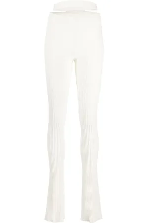 ANDREADAMO Pantalon à design nervuré