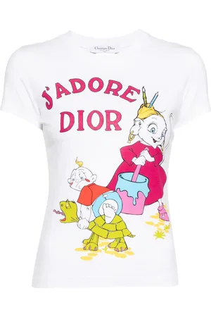 Dior T-shirt à imprimé J