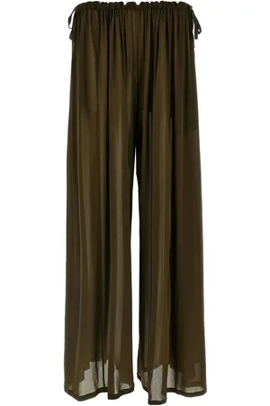 Serafini Pantalon à empiècements en tulle