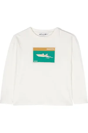 BONPOINT T-shirt imprimé à manches longues