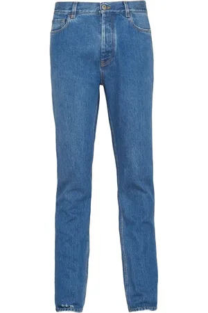 Prada Jean slim à taille mi-haute