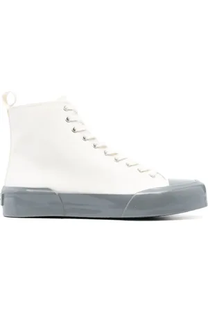 Jil Sander Baskets montantes en toile