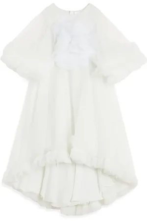 Maison Ava Robe en tulle à volants