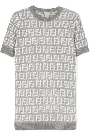 Fendi Robe à motif FF