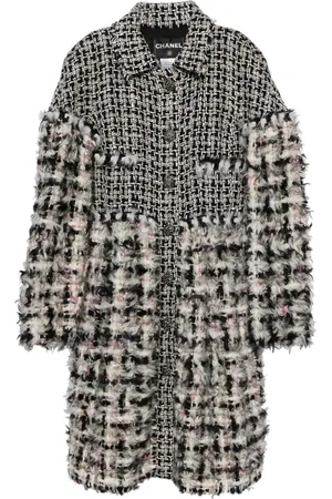 CHANEL Manteau à design patchwork (années 2010-2020)