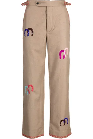 BODE Pantalon Horseshoe à coupe droite