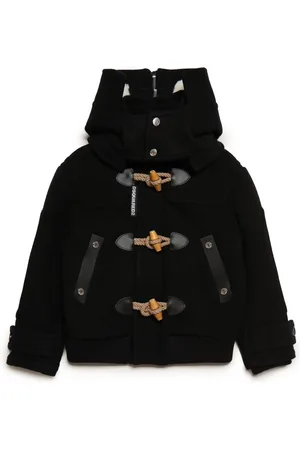 Dsquared2 Manteau Montgomery en laine mélangée