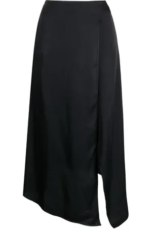 Stella McCartney Jupe asymétrique mi-longue à taille haute