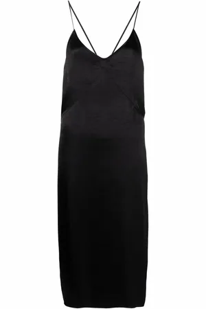 Dsquared2 Robe mi-longue à fini satiné