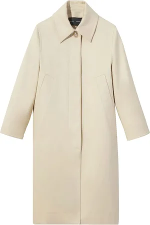 Proenza Schouler Manteau en coton à simple boutonnage