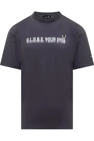 Fred Perry T-shirt à slogan imprimé