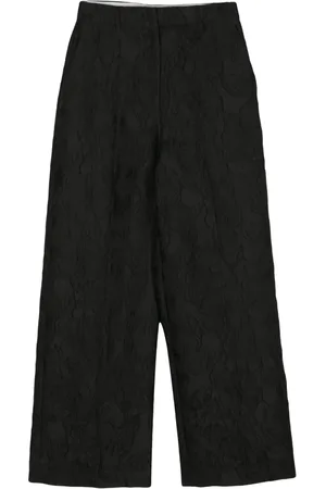 Essentiel Antwerp Pantalon palazzo Fling à fleurs en jacquard
