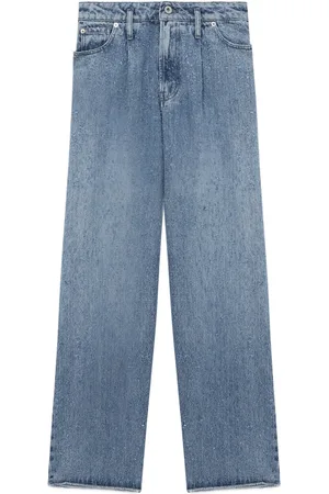 Halfboy Jean droit à taille mi-haute