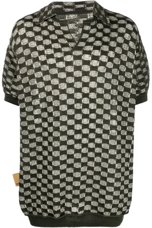 Isa Boulder T-shirt en maille à col v