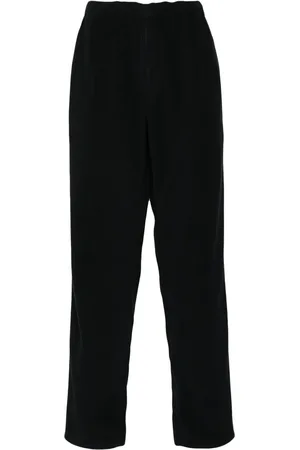 UNDERCOVER Pantalon droit à applique logo