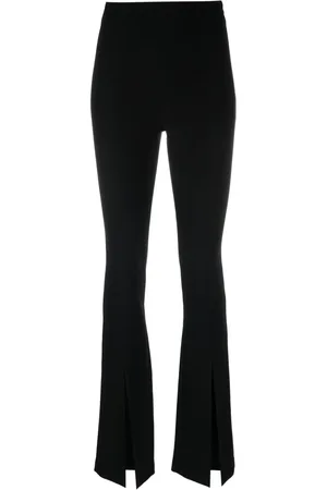 AMEN Pantalon évasé en crêpe