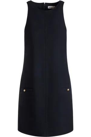 Bally Robe courte évasée en laine
